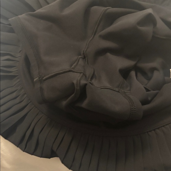 Offline Aerie Black All Aces Tennis pleated Skort SZ L Activewear athleisure - Picture 7 of 13